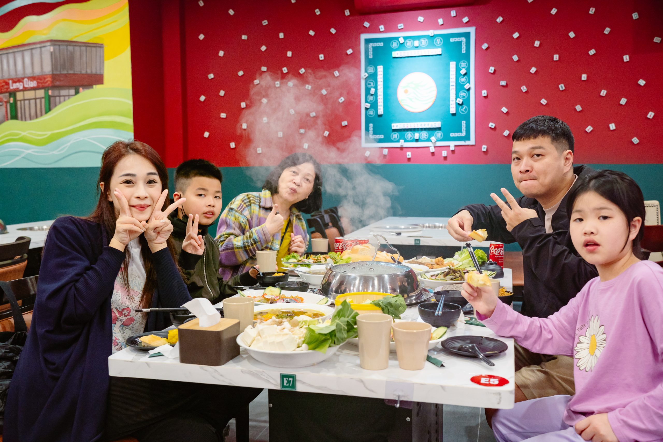 Khách hàng vui vẻ