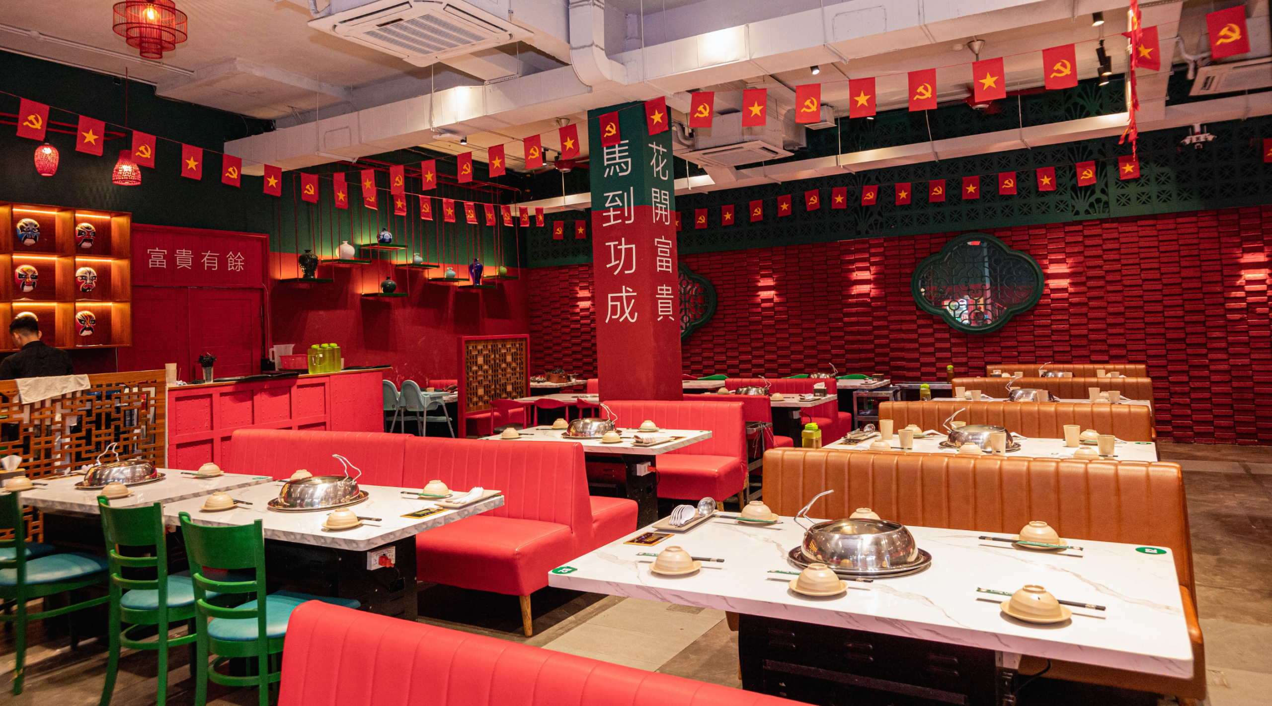 Bàn lẩu Đài Loan đầy đủ